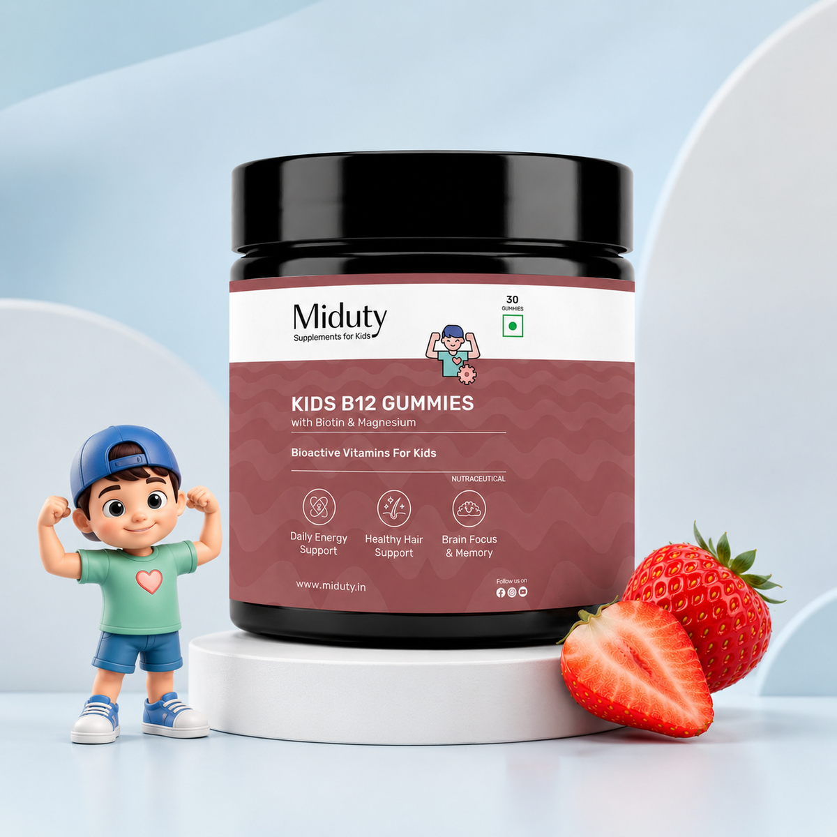 Miduty Kids B12 Gummies