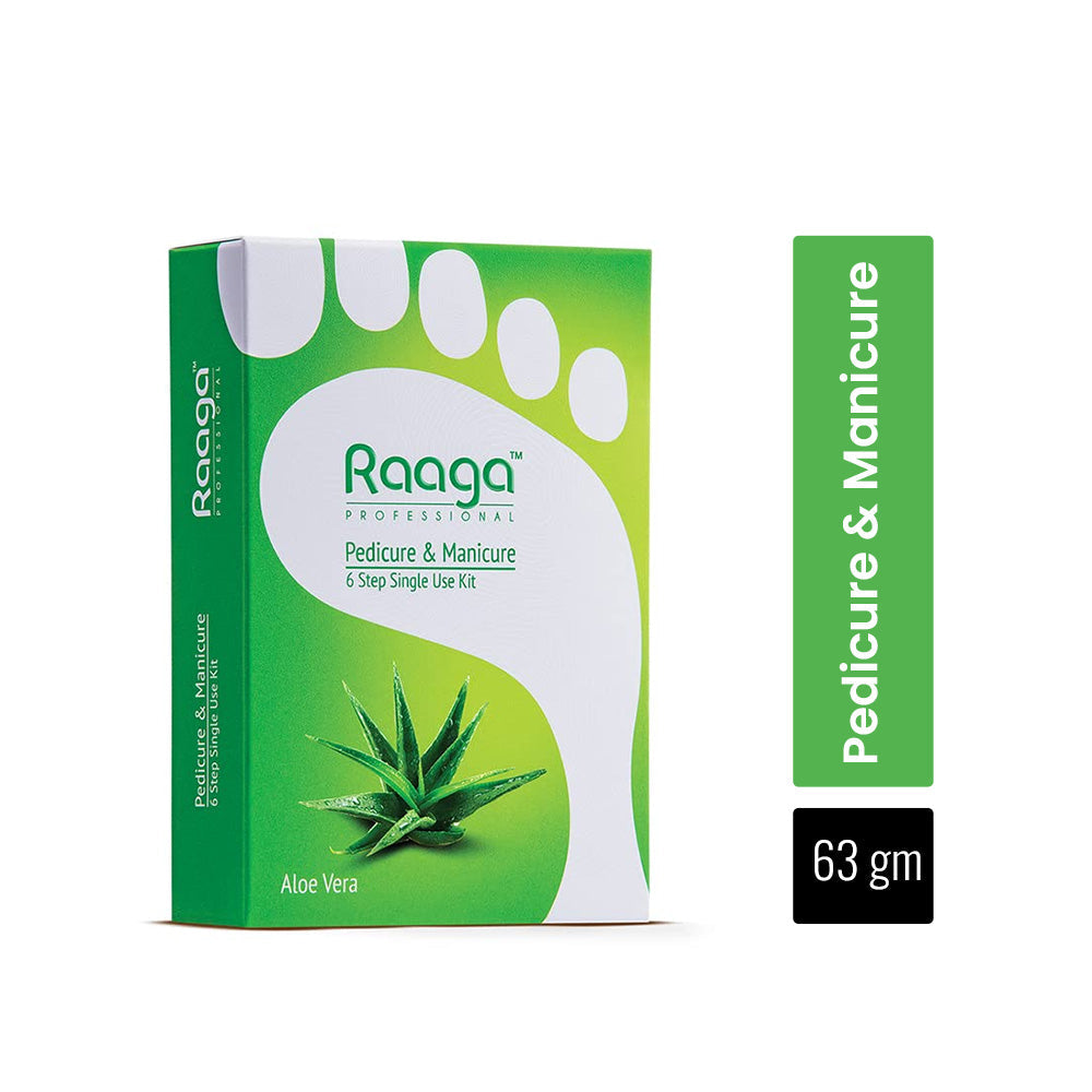Fabb6 🎁 Raaga Professional Aloe Vera Pedicure And Manicure 63Gm