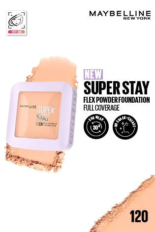 Maybelline Super Stay Flex Powder Foundation 9g 110