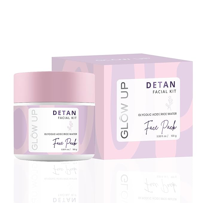 Glow Up Detan Face Scrub - 100g