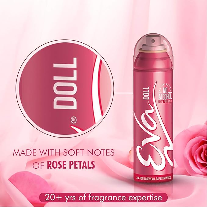 Eva Doll Deodorant Spray For Women 125ml