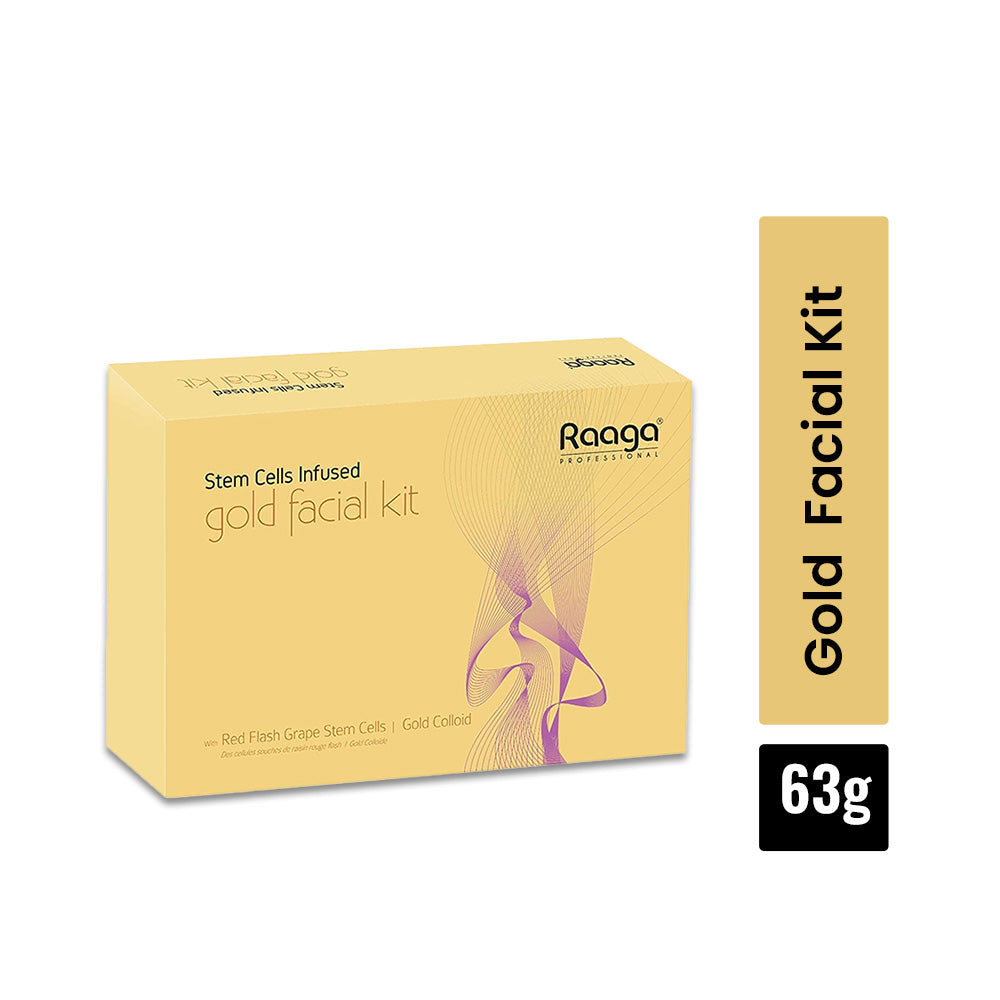 Raaga Professional Stem Cell Infused Gold Facial Kit 63g