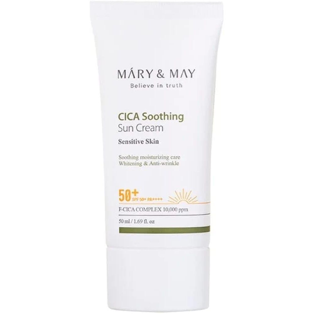 Mary&May CICA Soothing Sun Cream SPF50+ PA++++ 50ml