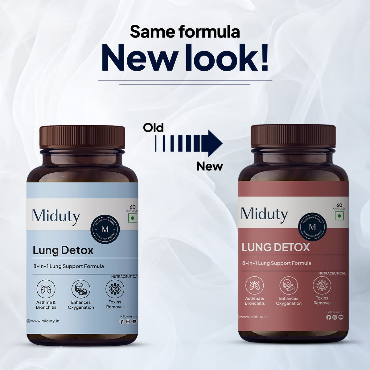 Miduty Lung Detox | Lung Cleanse Supplement