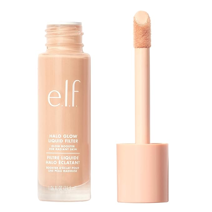 e.l.f. Halo Glow Liquid Filter, Complexion Booster For A Glowing, Soft-Focus Look, Infused With Hyaluronic Acid 31.5ml 1 Fair