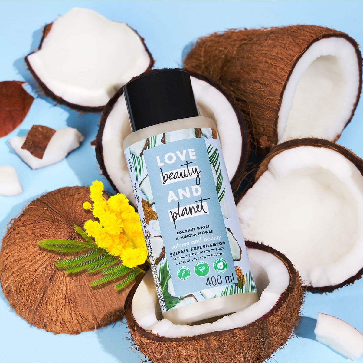 Love Beauty & Planet Coconut Water & Mimosa Flower Shampoo - 400 ml