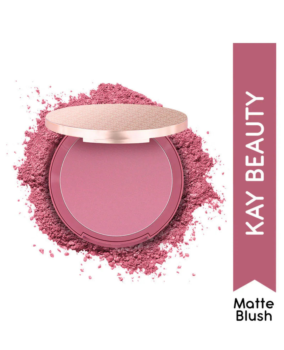 Kay Beauty Matte Blush Enriched With Avocado 8.5g Soft Nude