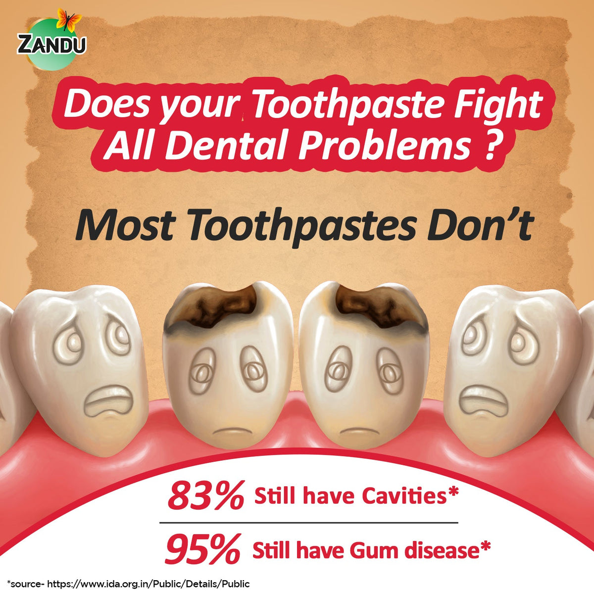 Zandu-O Oil Pulling Toothpaste with Irimedadi Taila 200g