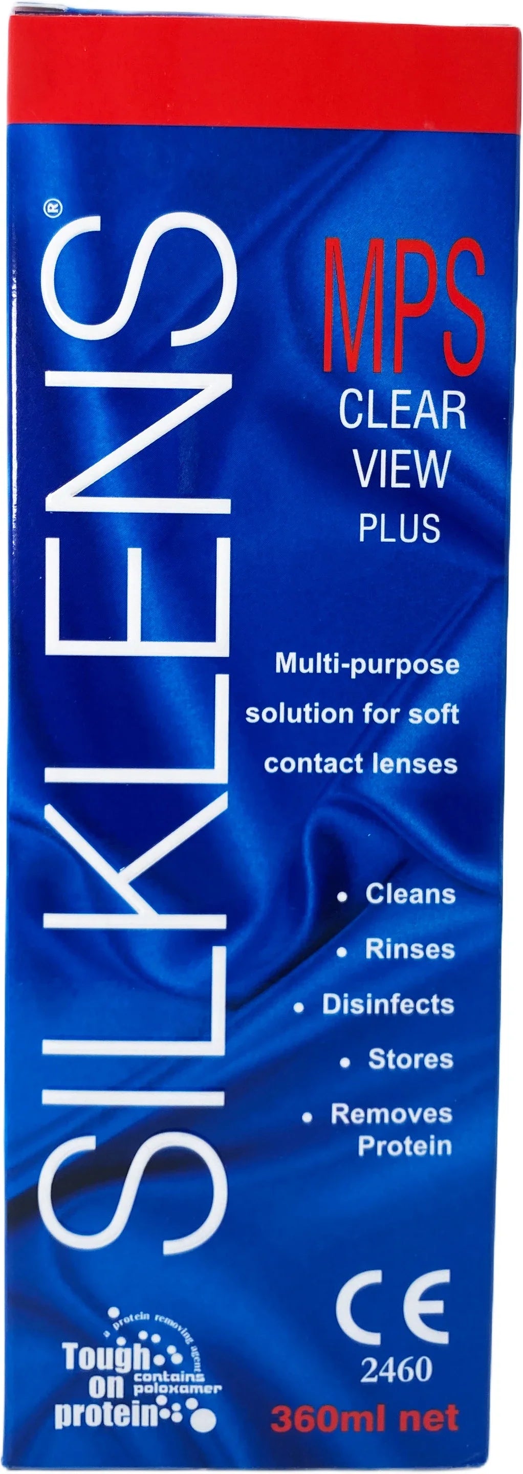 Silklens MPS Clear View Plus Multi-Purpose Solution 360 ml | For Soft Contact Lens