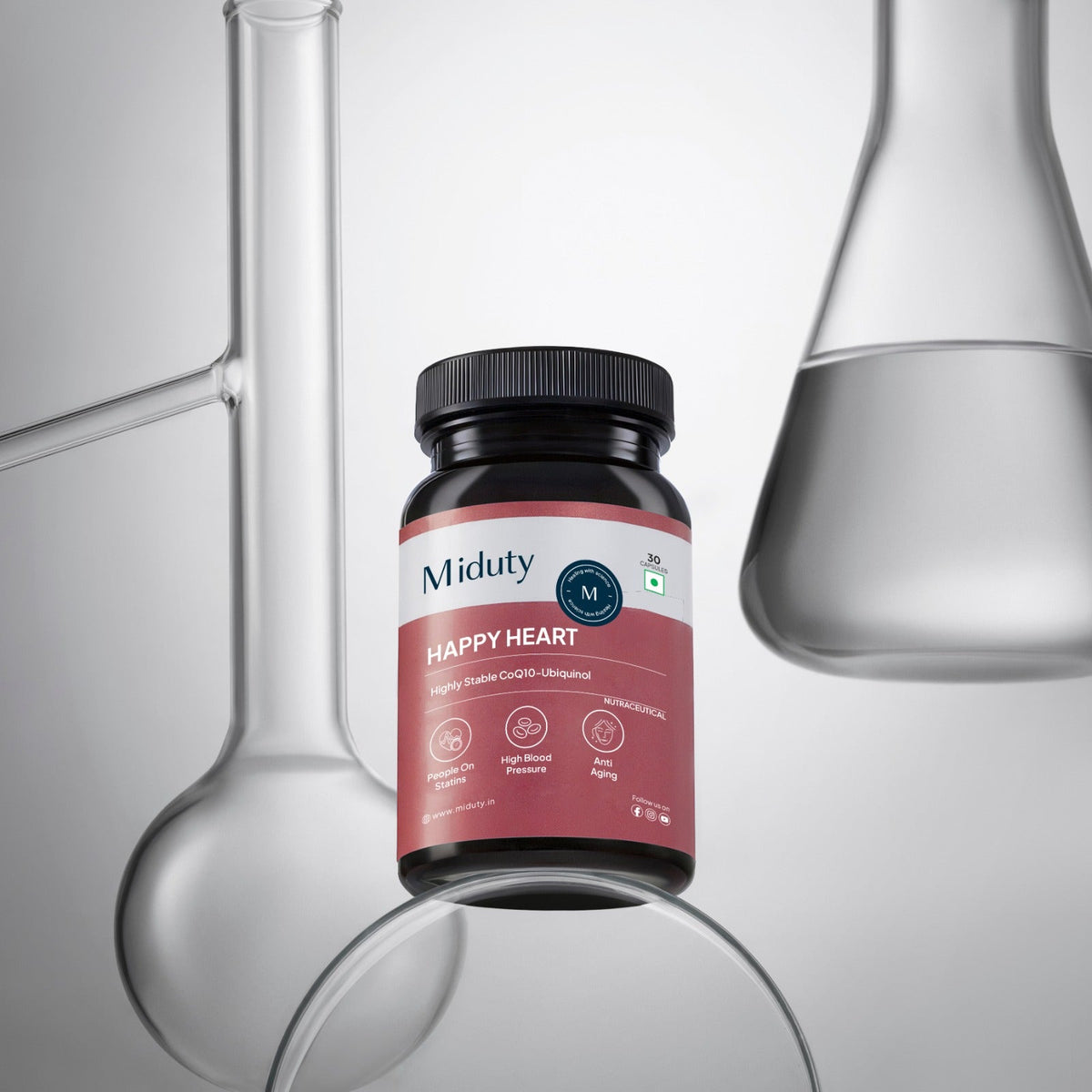 Miduty Happy Heart - Ubiquinol 98%