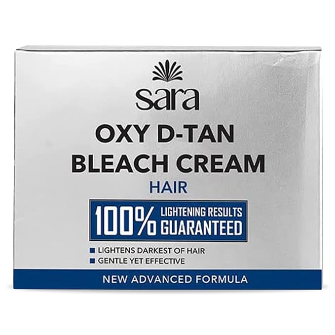 Sara Cosmetics SARA Oxy Bleach Cream, Appropriate For Soothing and Calming of the Skin 300g