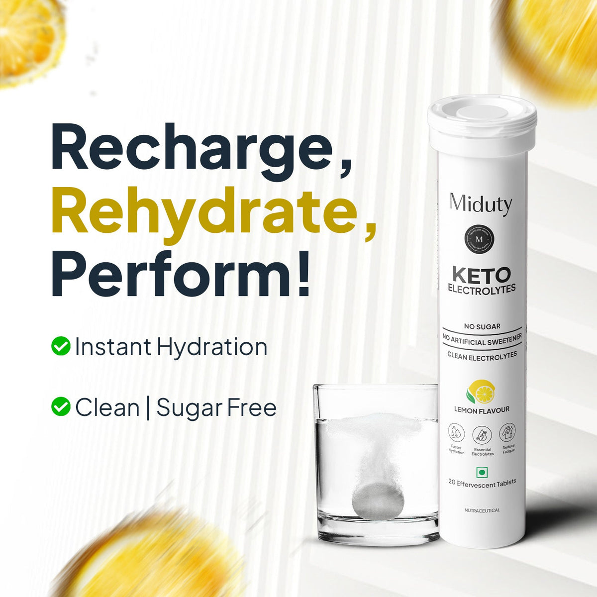 Miduty Keto Electrolytes (Energy Drink)