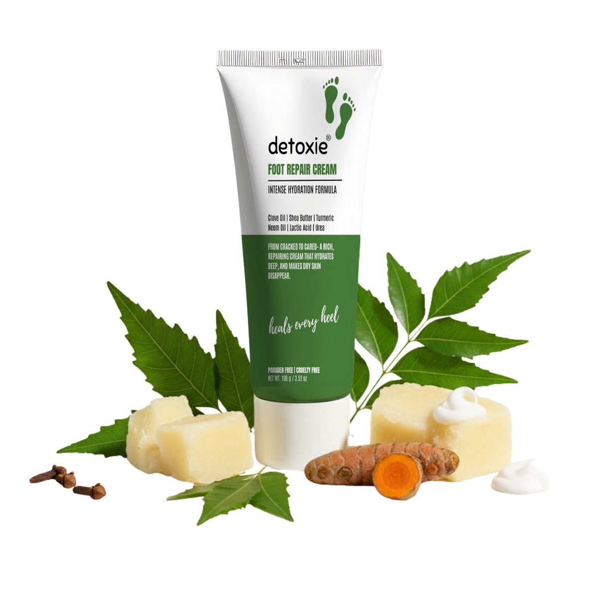 detoxie Foot Repair & Softening Cream -100g