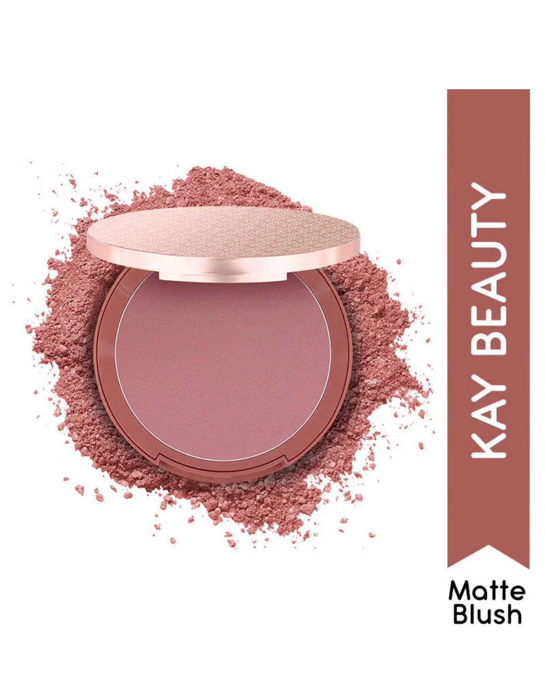 Kay Beauty Matte Blush Enriched With Avocado 8.5g Soft Nude