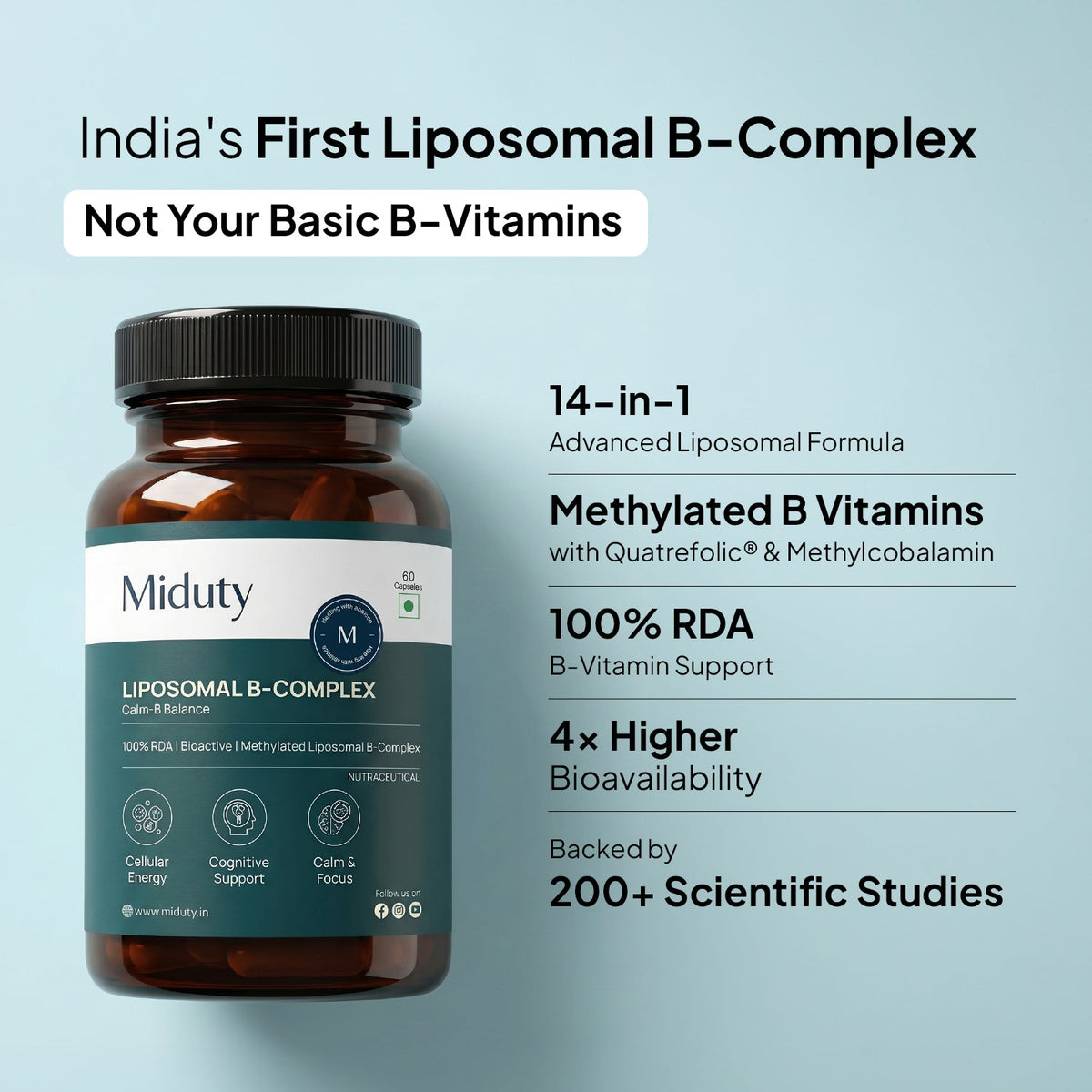 Miduty Liposomal B-Complex