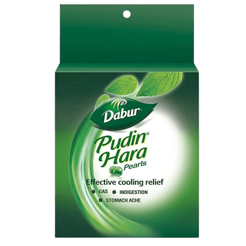 Dabur Pudin Hara Pearls 10 Pearls x 12 Strips