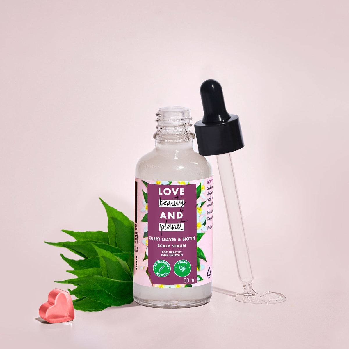 Love Beauty & Planet Curry Leaves & Vegan Biotin Hair Growth Scalp Serum