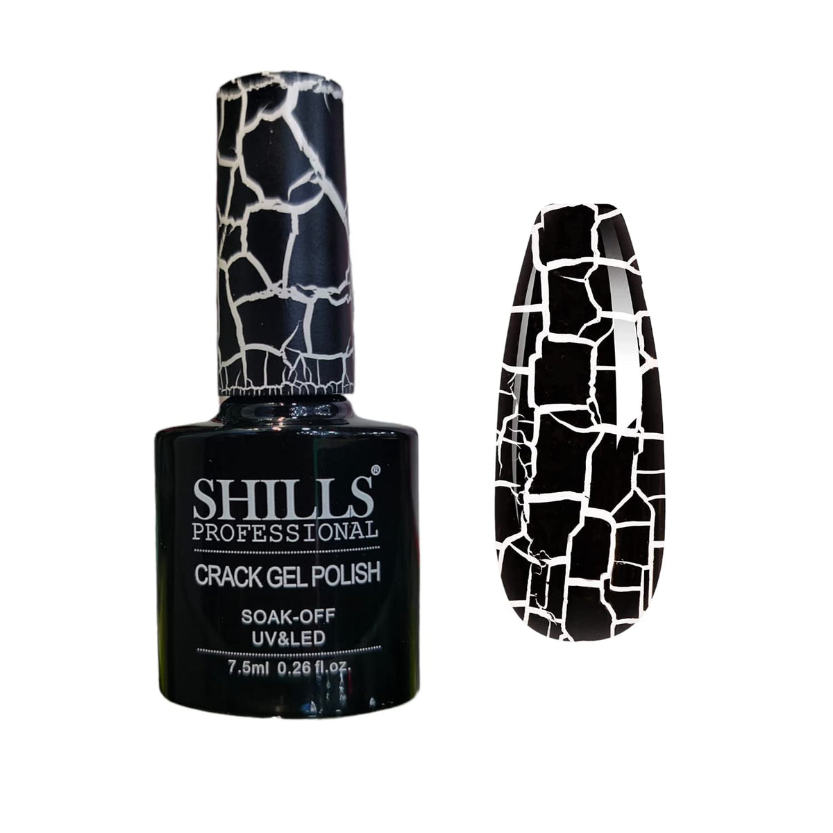 Shills Professional Crack Gel Polish Soak Gel Polish UV/LED Shade-279 7.5ml
