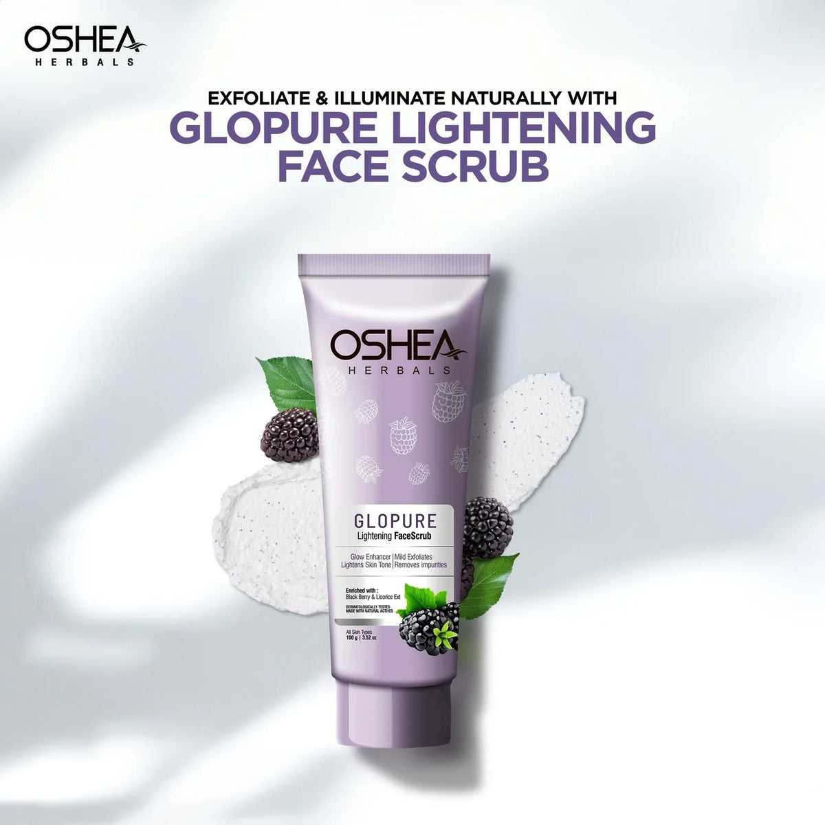 Oshea Herbals Glopure Lightening Facepack 100g
