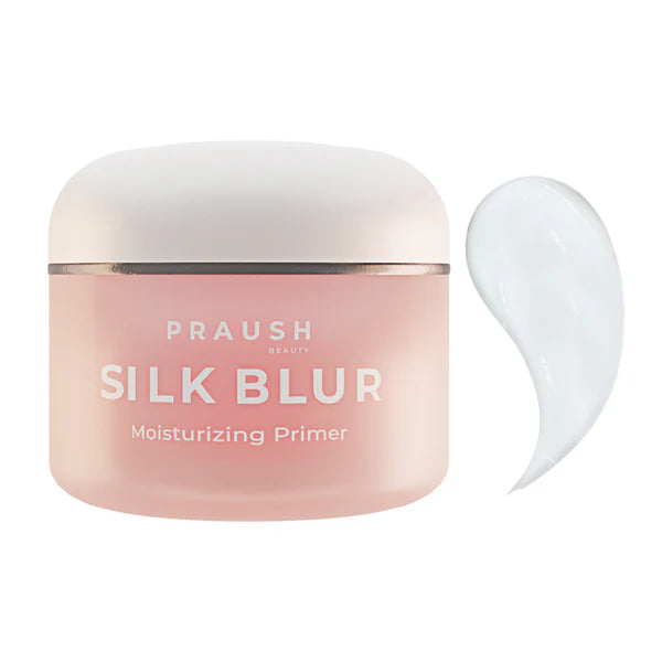 Praush - Silk Blur Moisturising Primer with Hyaluronic Acid & Avocado Extracts for Instant Daily Glow