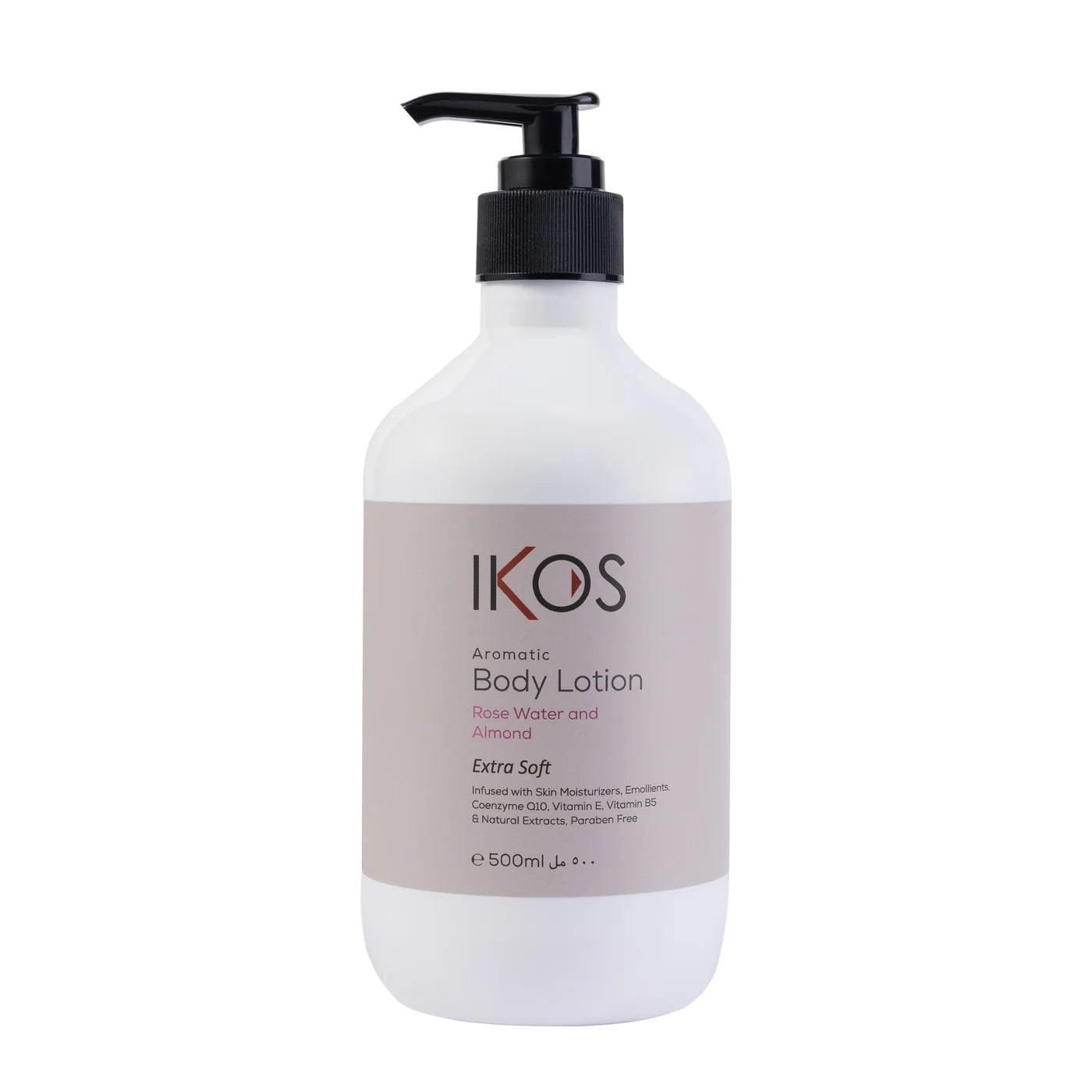 Ikos Aromatic Rose Water & Almond Body Lotion 500ml