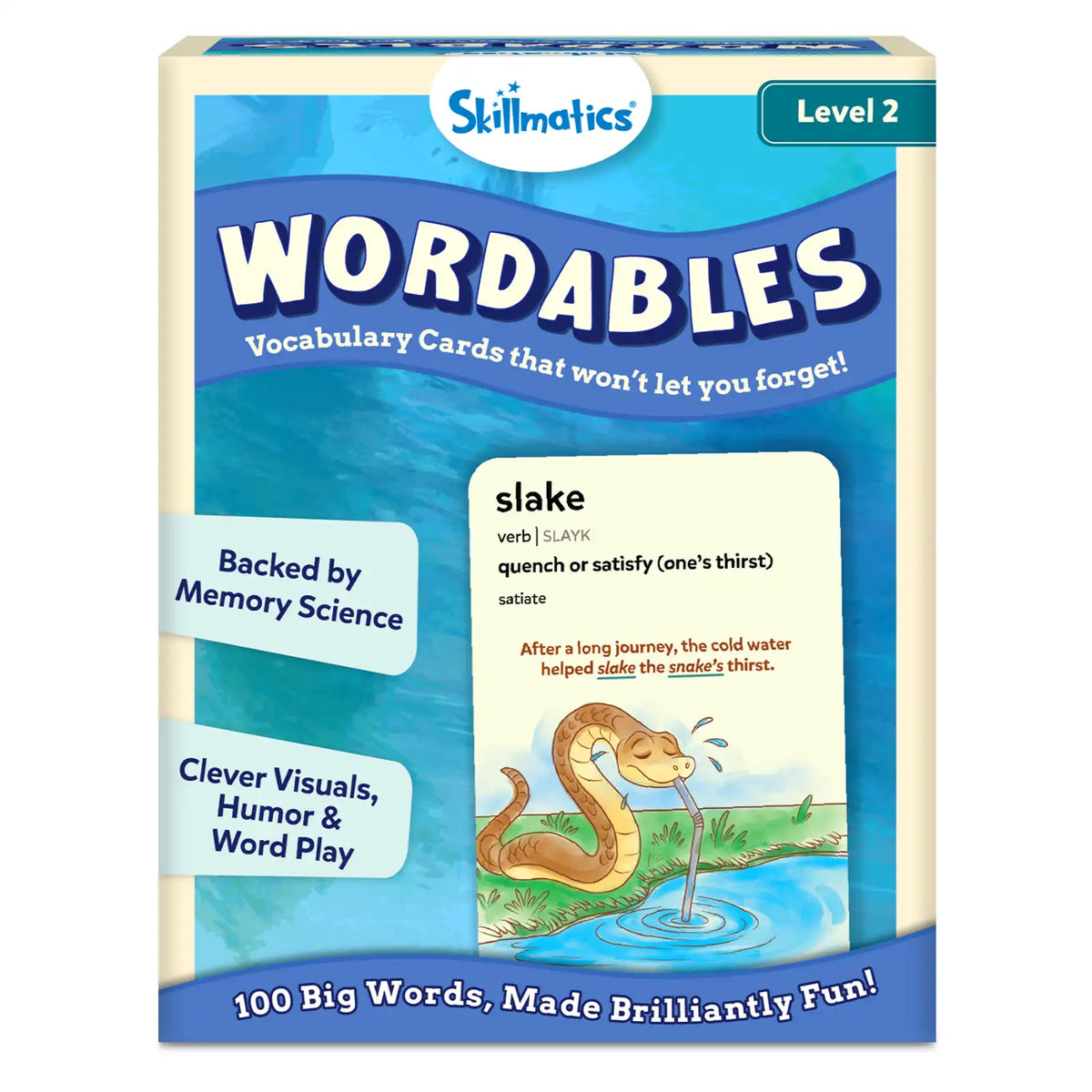Skillmatics Wordables: Level 2 | Vocabulary Flash Cards (ages 10+)