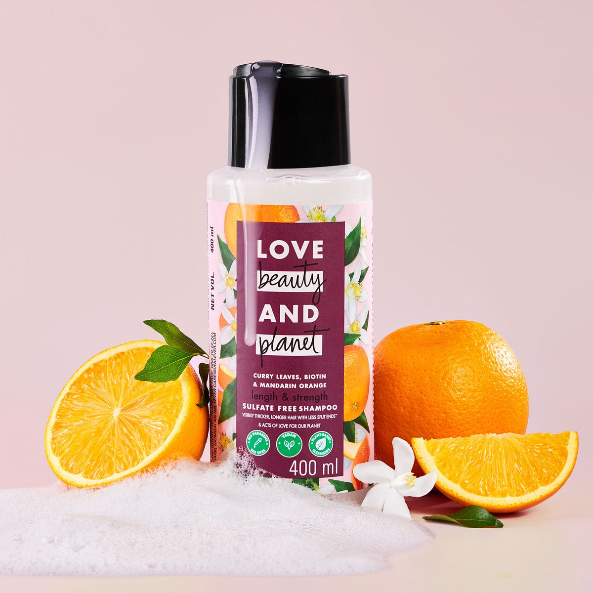 Love Beauty & Planet Curry Leaves & Biotin Shampoo - 400 ml