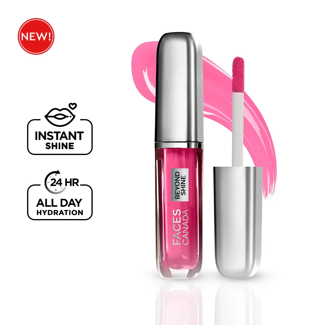 Faces Canada Beyond Shine Lip Gloss (3.8ml) Amigurl 01