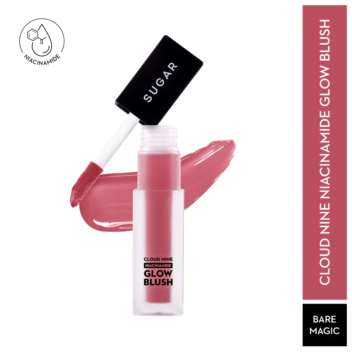 SUGAR Cloud Nine Niacinamide Glow Blush 7.6ml 04 CANDY PINK