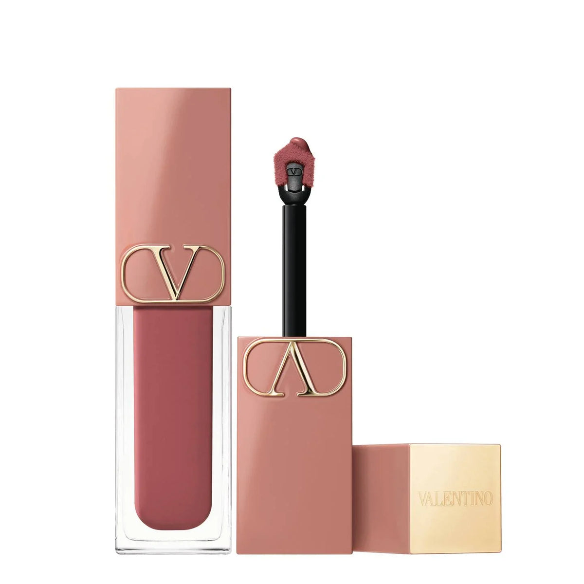VALENTINO LIQUIROSSO LIP & BLUSH BLUR LIQUID MATTE COLOR 6.5ml 100R ROMAN GRACE