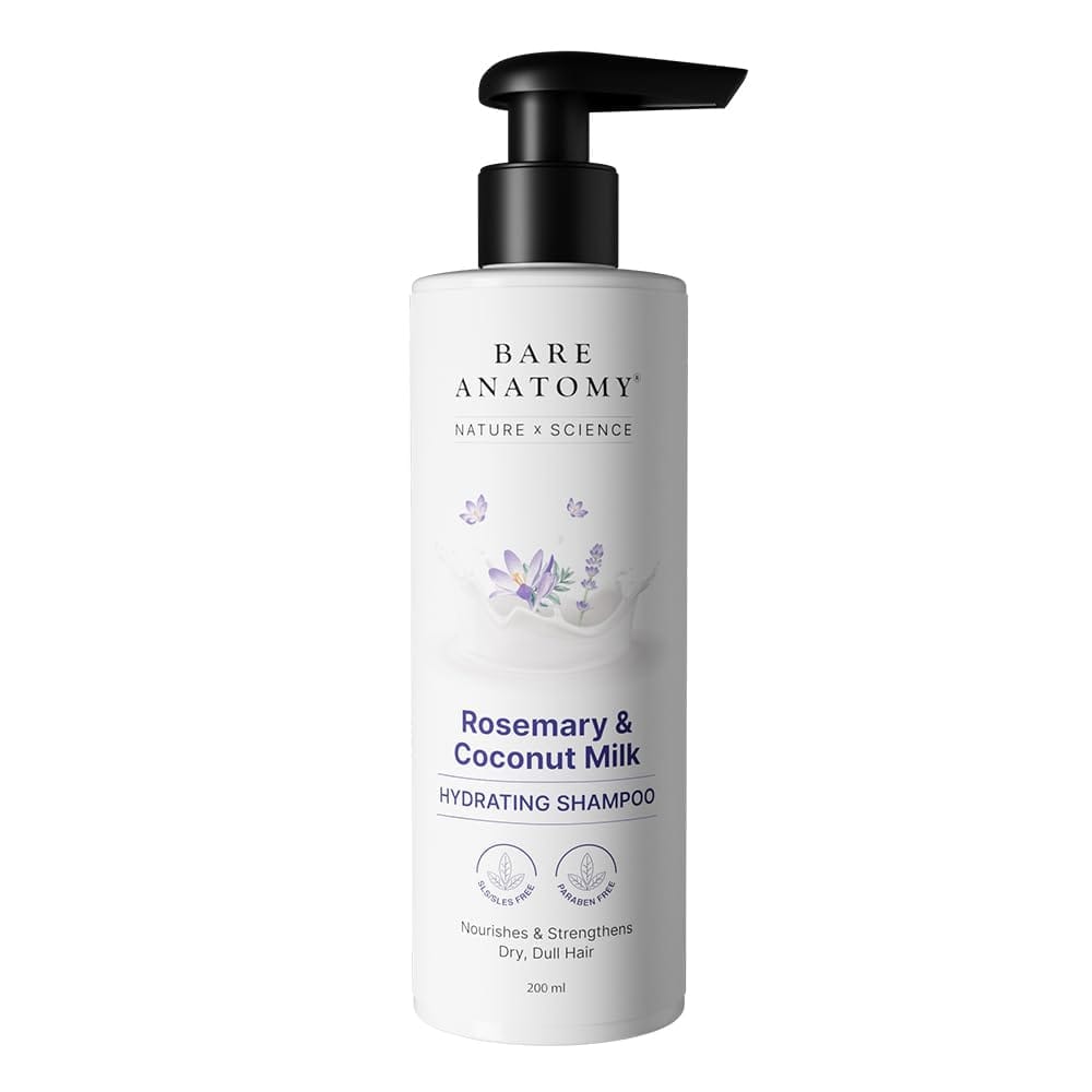 Bare Anatomy - Rosemary & Coconut Milk Hydrating Shampoo (650ML)