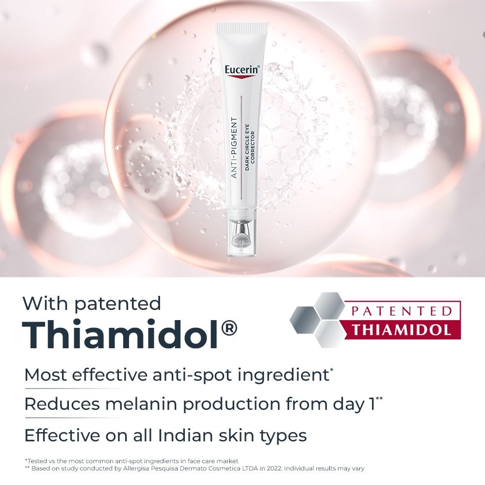Eucerin Anti-Pigment Dark Circle Eye Corrector Serum With Thiamidol & Hyaluronic Acid For Bright Eye (15ml)