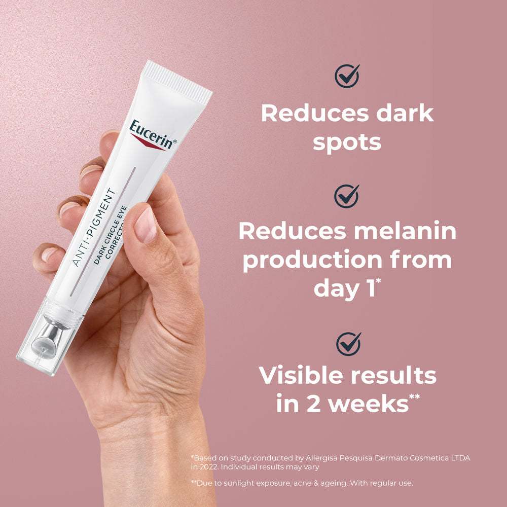 Eucerin Anti-Pigment Dark Circle Eye Corrector Serum With Thiamidol & Hyaluronic Acid For Bright Eye (15ml)