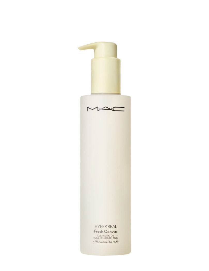 M.A.C Hyper Real Fresh Canvas Cleansing Oil Makeup Remover With Niacinamide, Hyaluronic Acid & Ceramides (200ml)