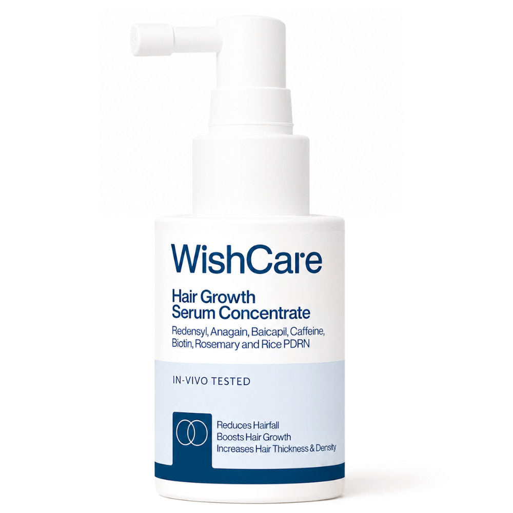 Wishcare Hair Growth Serum Concentrate with Redensyl & Rosemary - In-Vivo Tested - Controls Hairfall (30ml)