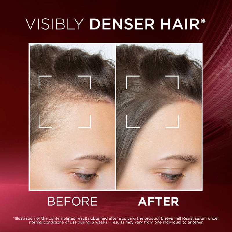 L'Oréal Paris Fall Resist Anti Hair Fall Serum with 1.5% Aminexil, Caffeine & Arginine.