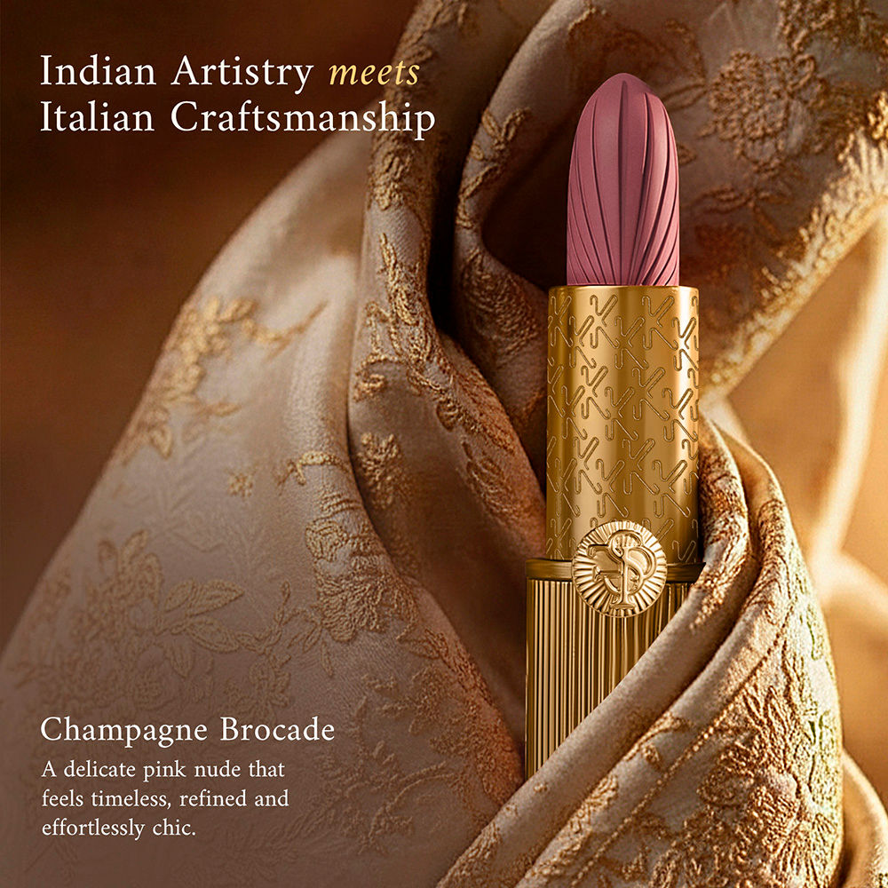 Kay Beauty x Falguni Shane Peacock Luxe Matte Lipstick - Champagne Brocade (4.2g)
