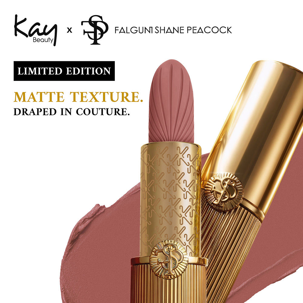 Kay Beauty x Falguni Shane Peacock Luxe Matte Lipstick - Runway Showstopper (4.2g)