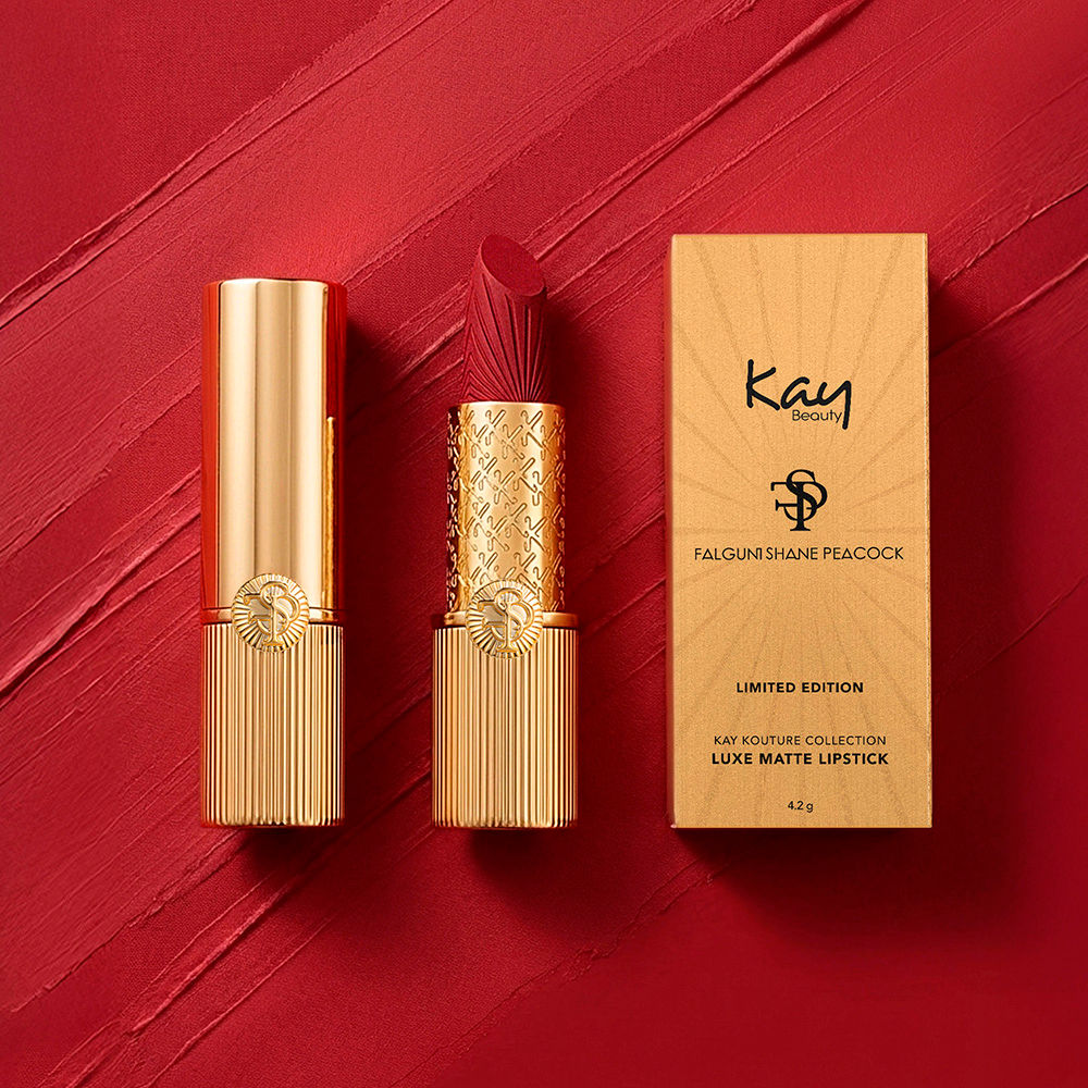 Kay Beauty x Falguni Shane Peacock Luxe Matte Lipstick - Rani Rose (4.2g)