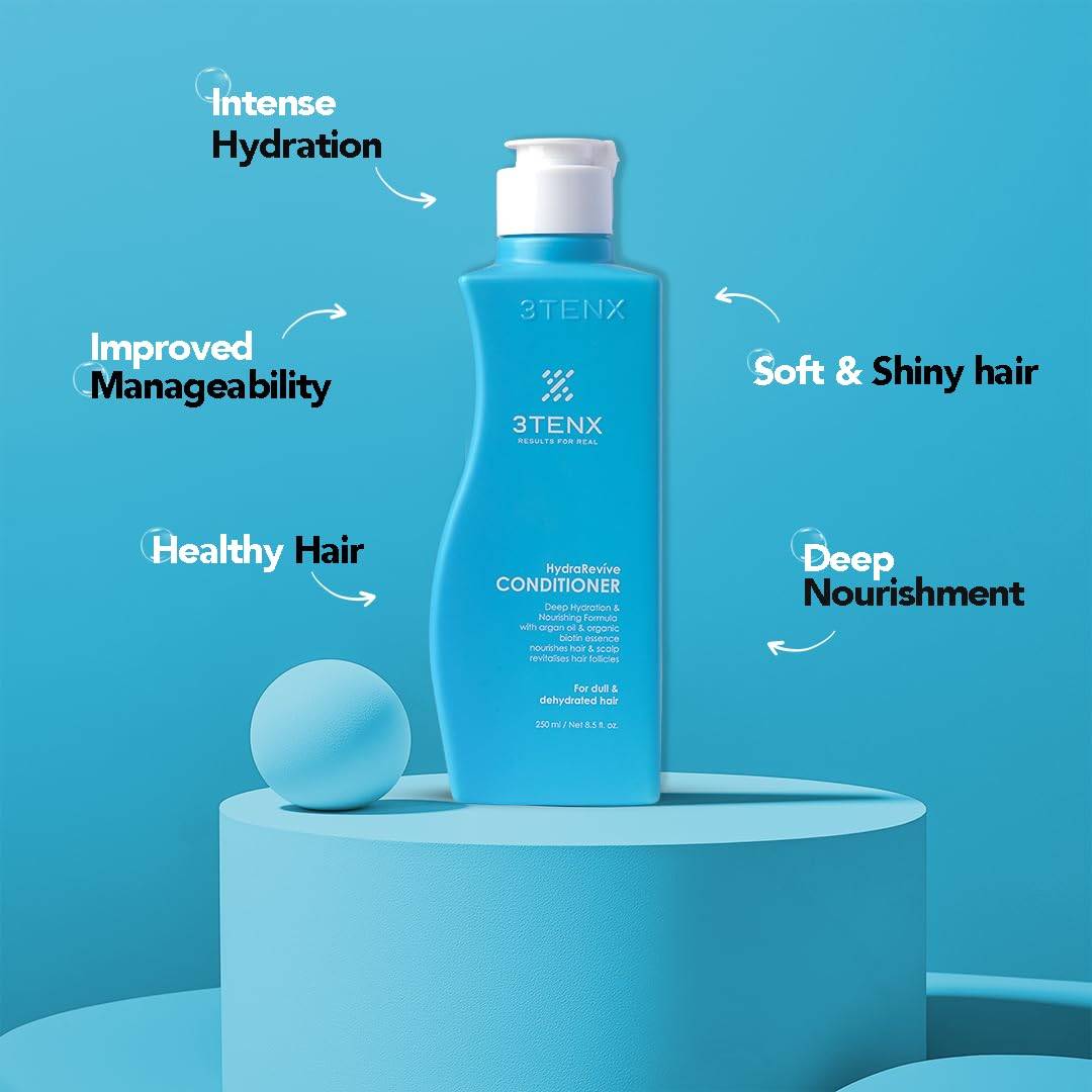 3TENX HYDRAREVIVE Shampoo + Conditioner - Combo