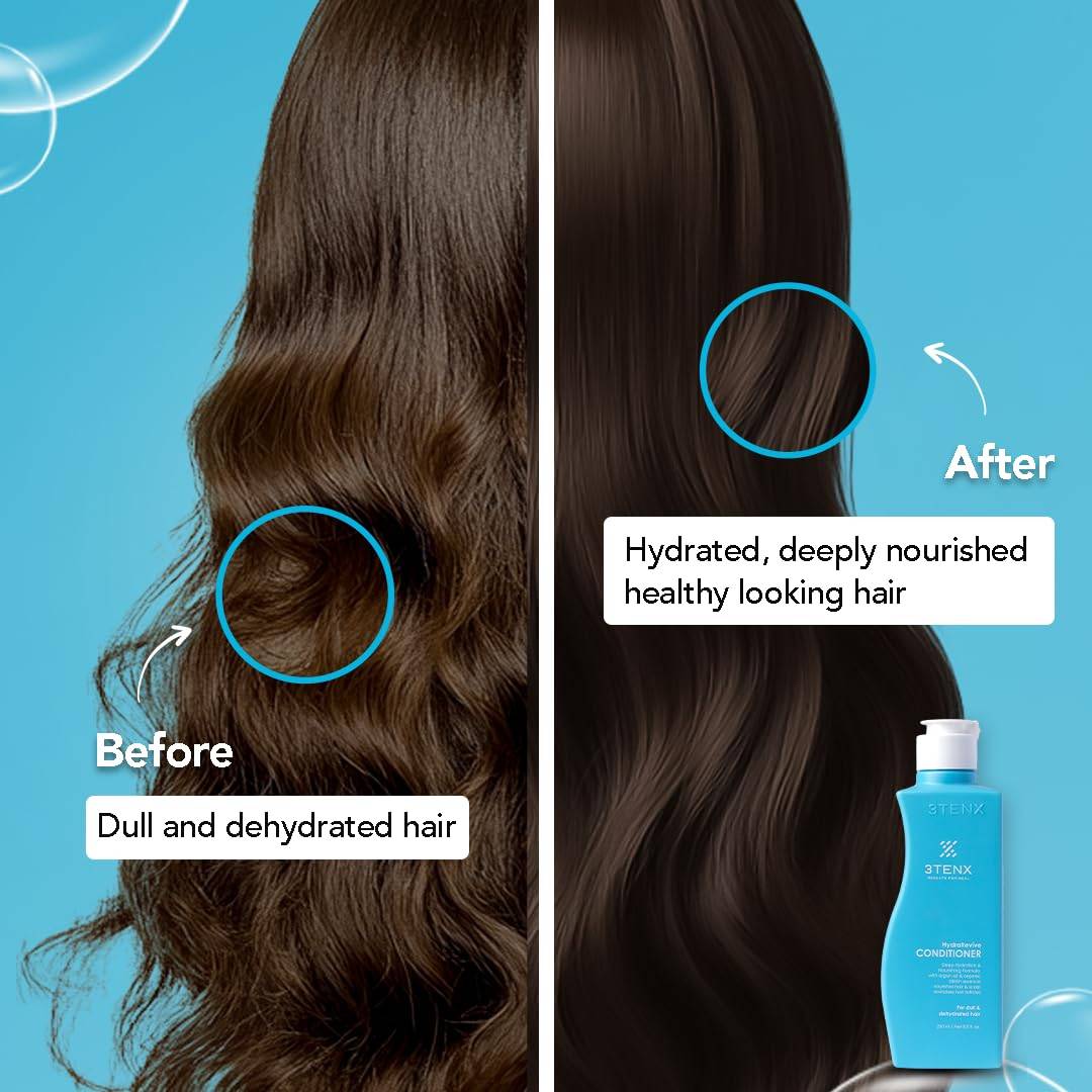 3TENX HYDRAREVIVE Shampoo + Conditioner - Combo