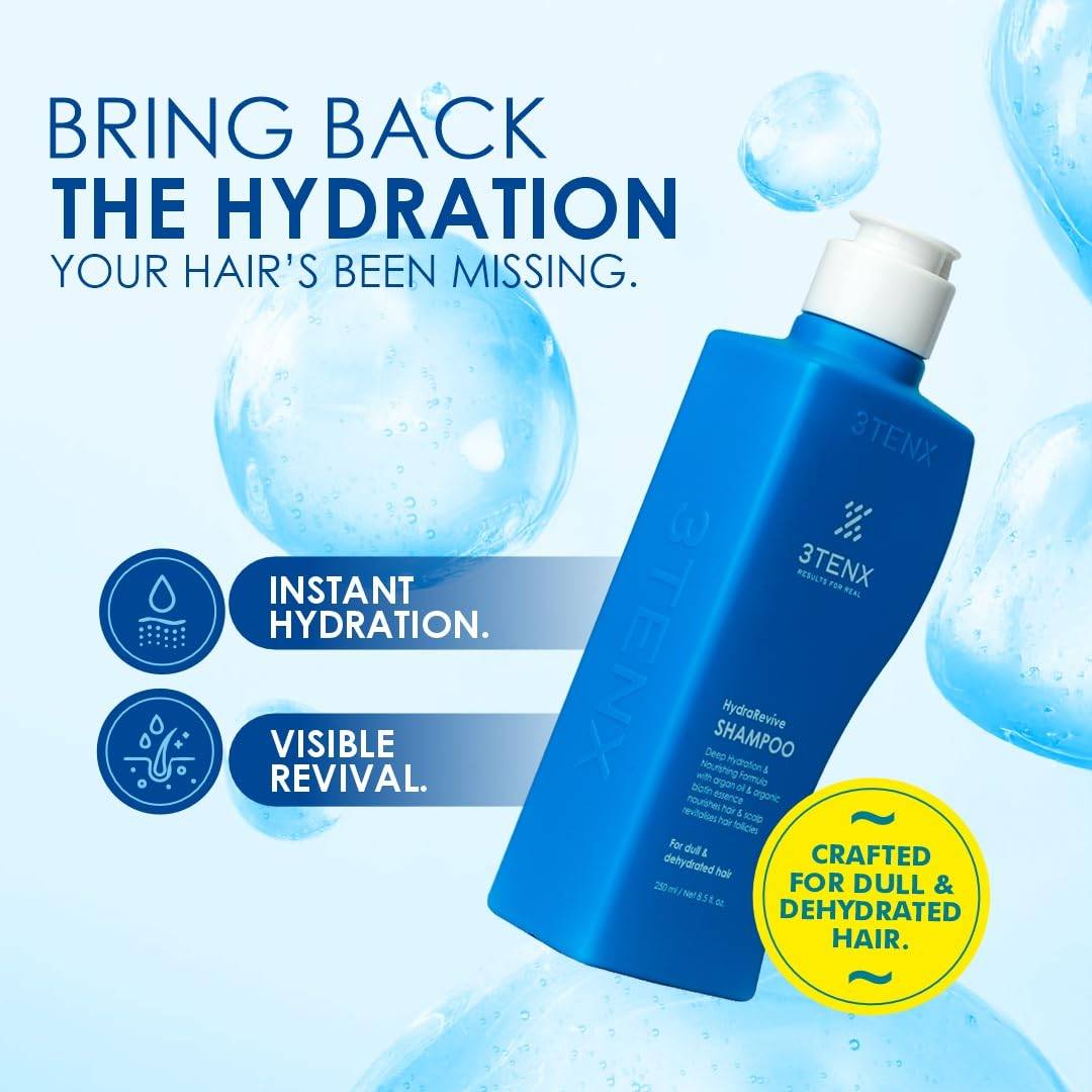3TENX HYDRAREVIVE Shampoo + Conditioner - Combo