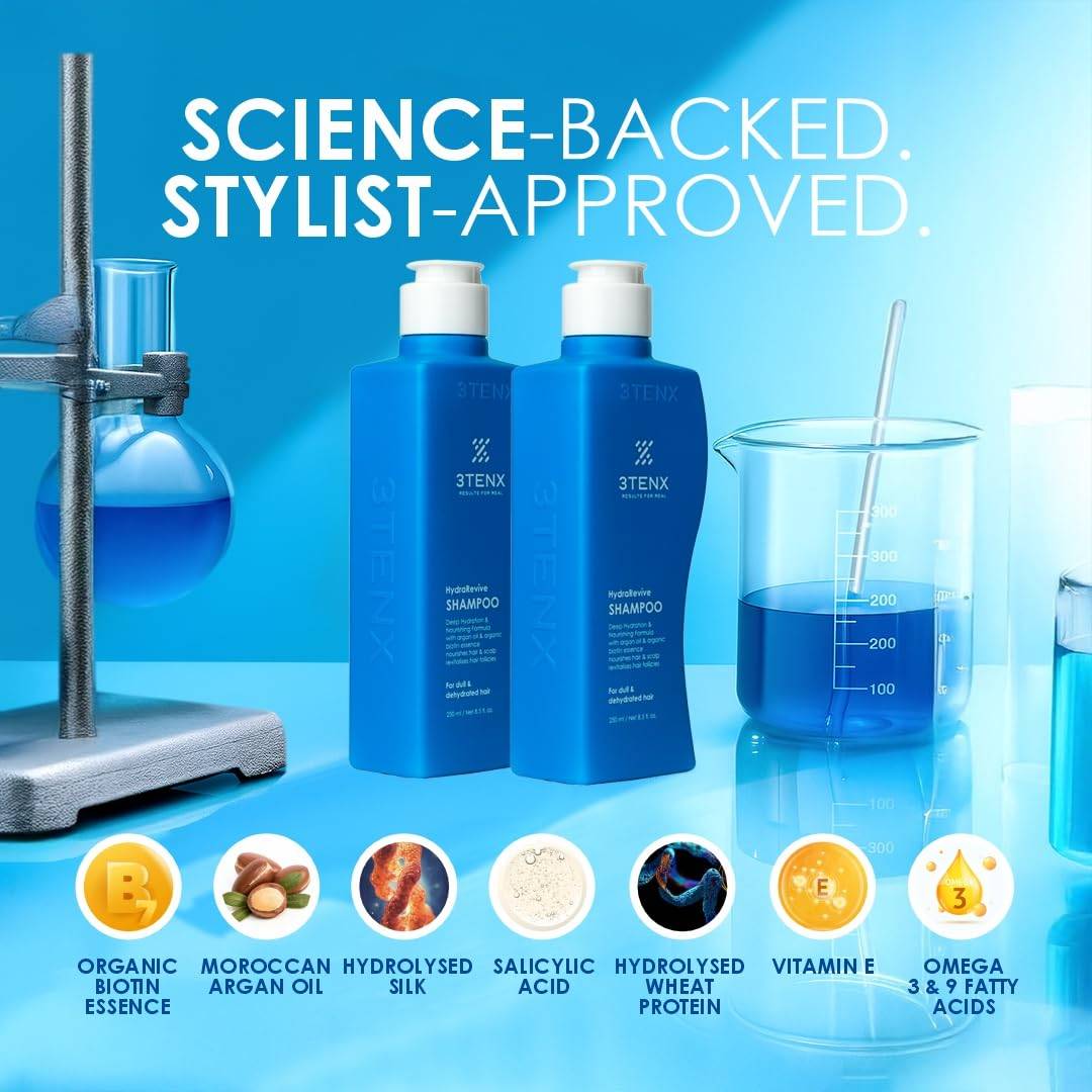 3TENX HYDRAREVIVE Shampoo + Conditioner - Combo
