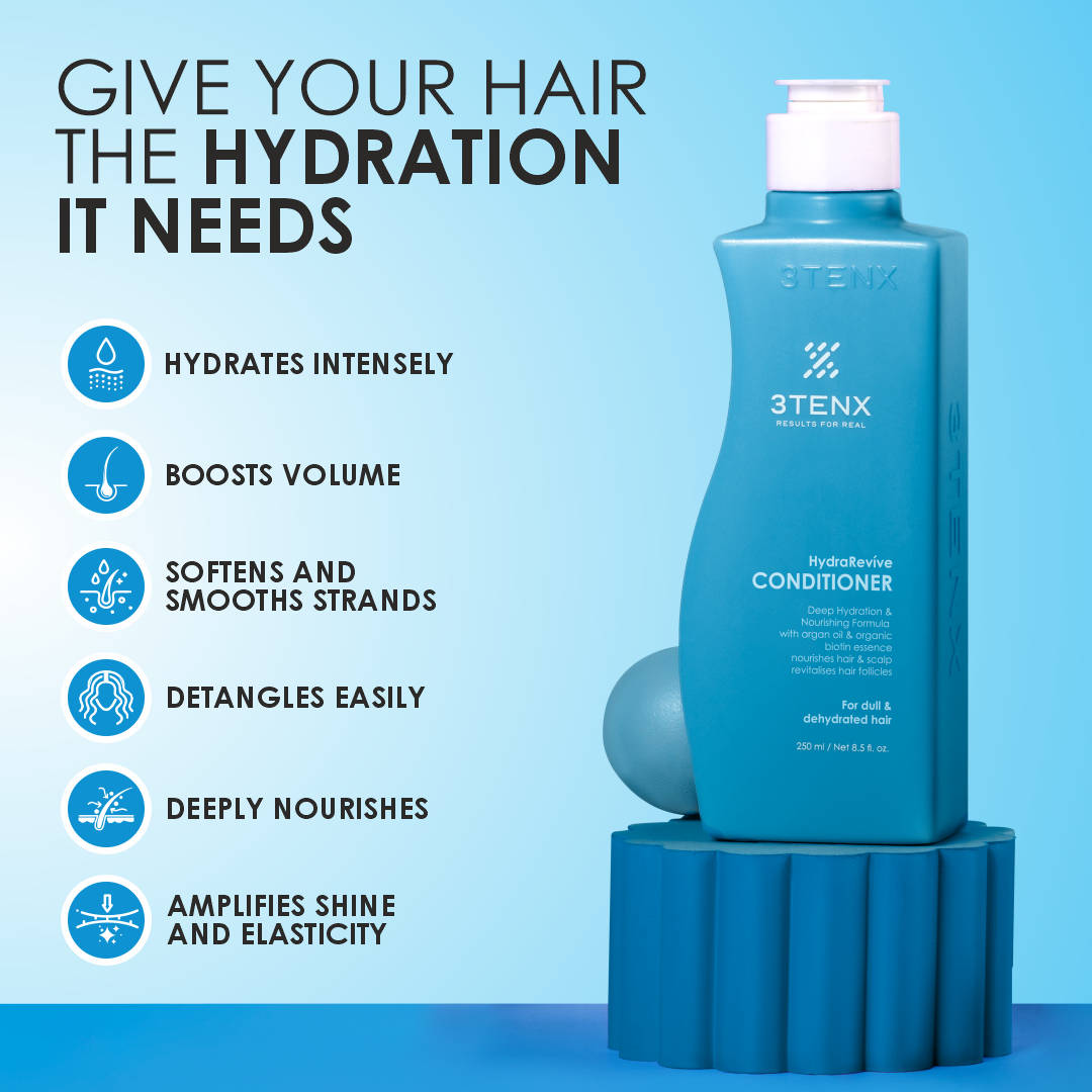 3TENX HYDRAREVIVE Shampoo + Conditioner Combo