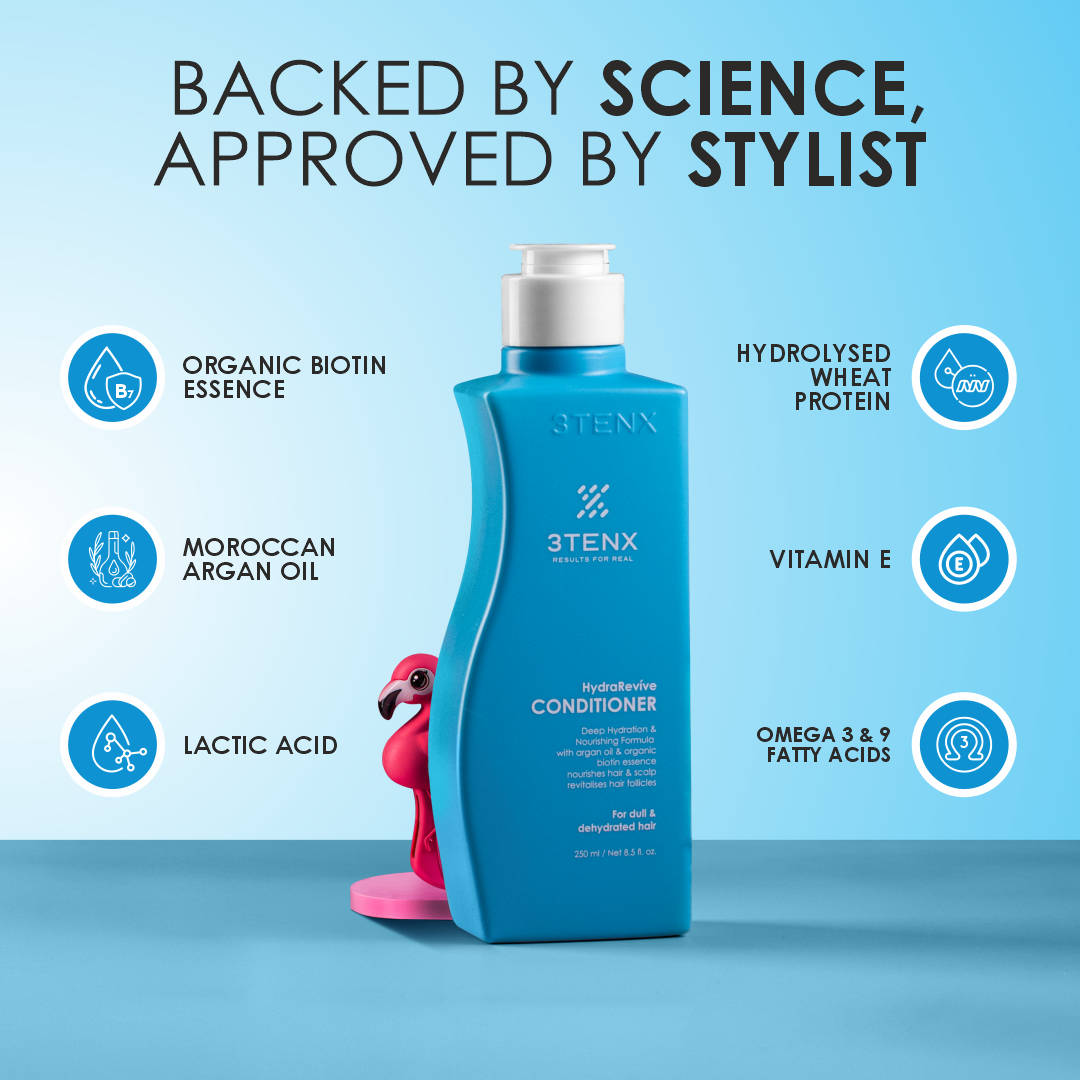 3TENX HYDRAREVIVE Shampoo + Conditioner Combo