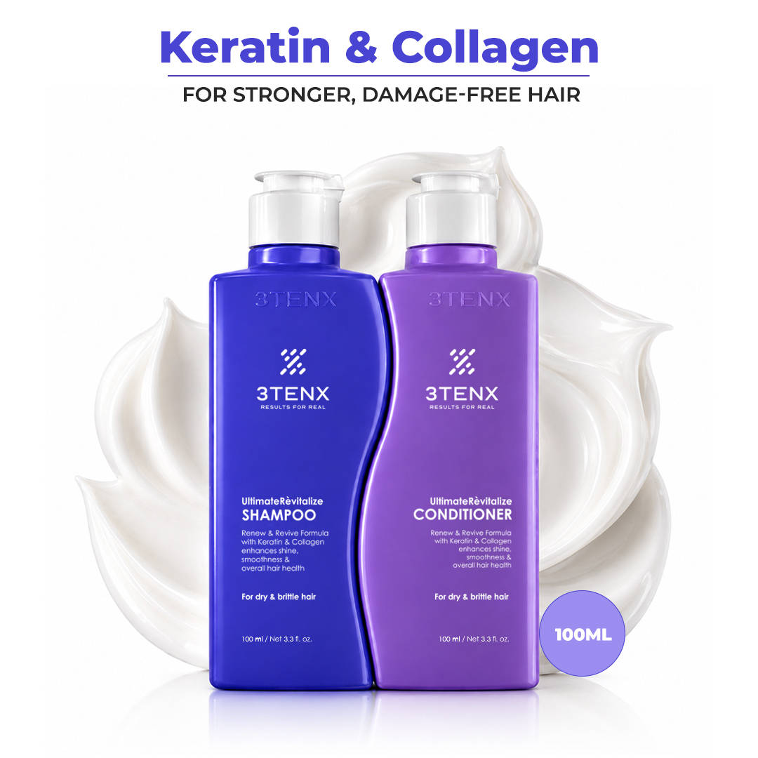3TENX ULTIMATE REVITALIZE Shampoo + Conditioner - Combo