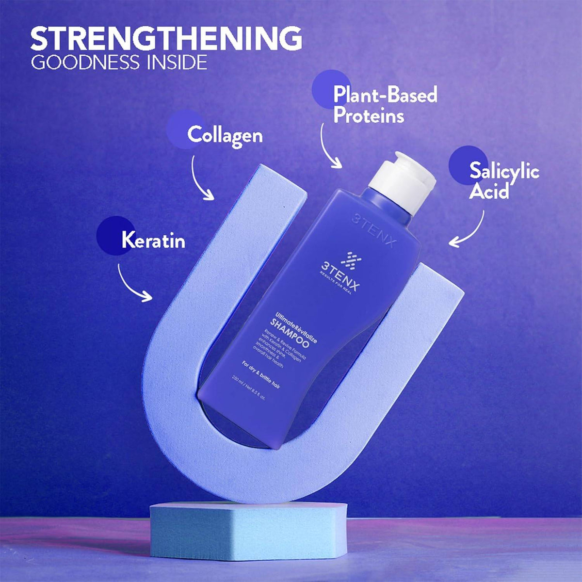 3TENX ULTIMATE REVITALIZE Shampoo + Conditioner - Combo