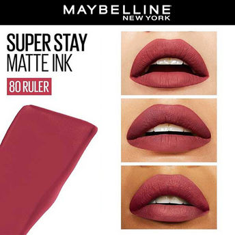 Maybelline New York Super Stay Matte Ink Liquid Lipstick - 80 Ruler