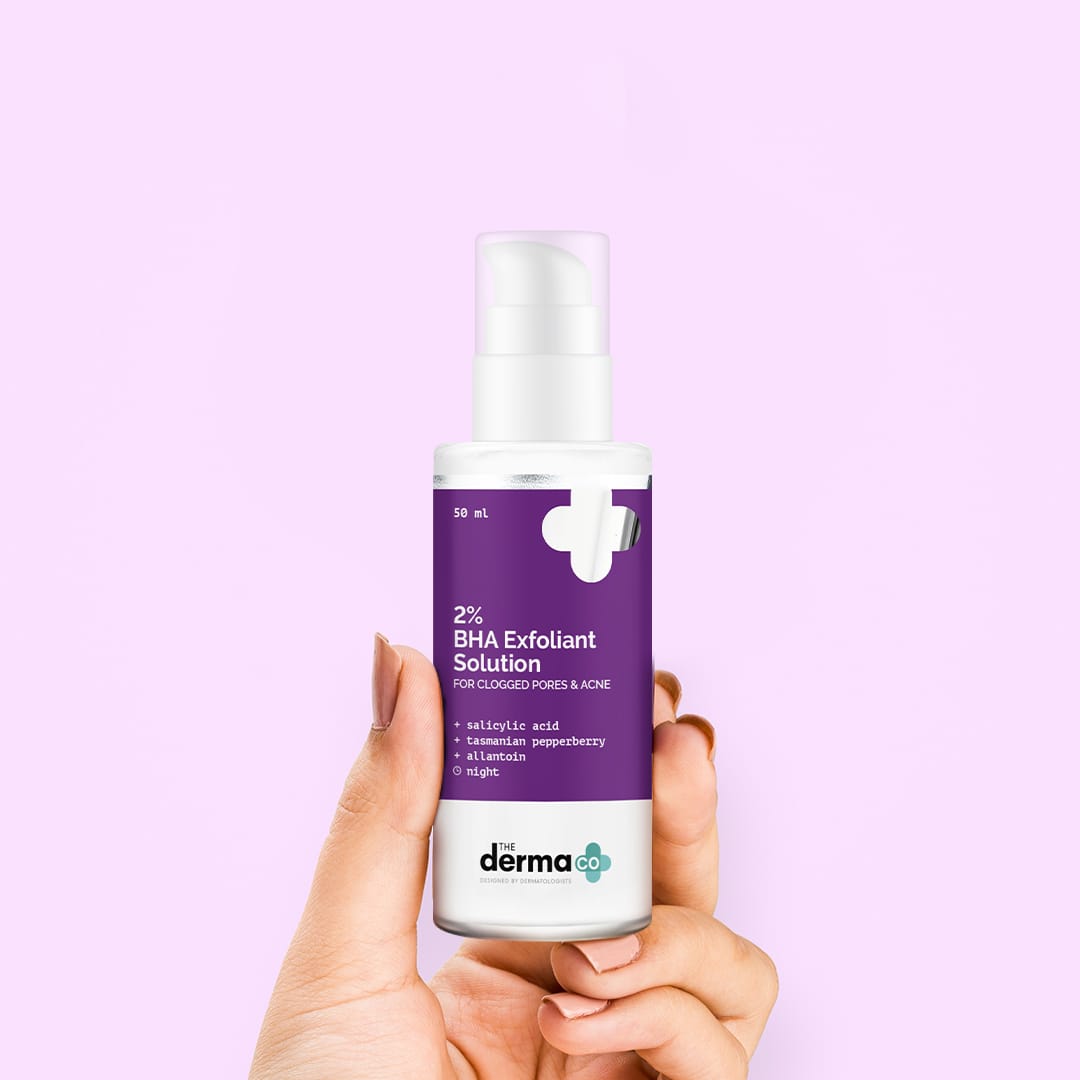 The Derma - 2% BHA Exfoliant Solution with Salicylic Acid & Tasmanian Pepperberry (50mL)