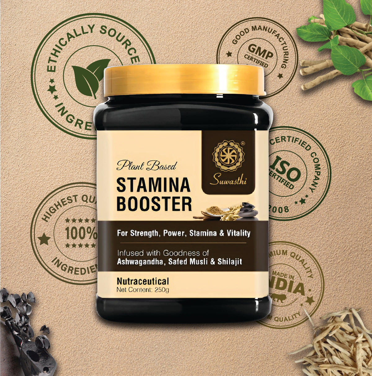 Suwasthi Stamina Booster - 250g